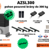 AZSL300 - pohon posuvné brány do 300 kg